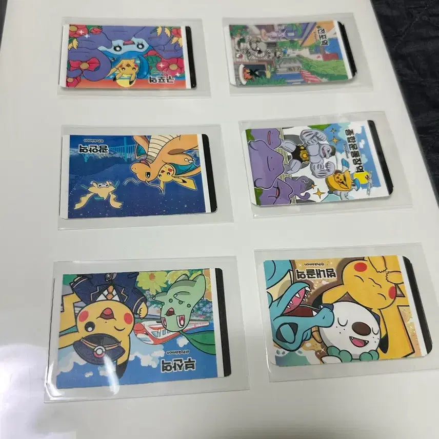 [BUNJANG] Busan Pokemon 2025 Stamp Rally Ticket Set / 부산 포켓몬 2025 스탬프랠리 승차권 6종세트