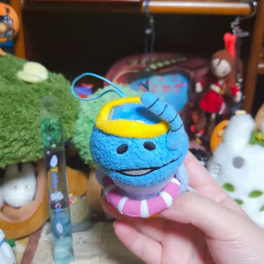 [BUNJANG] Genuine Japanese Classic Namco Water Play Doll Strap / [일본정품] 고전 물놀이 나메코 인형 스트랩