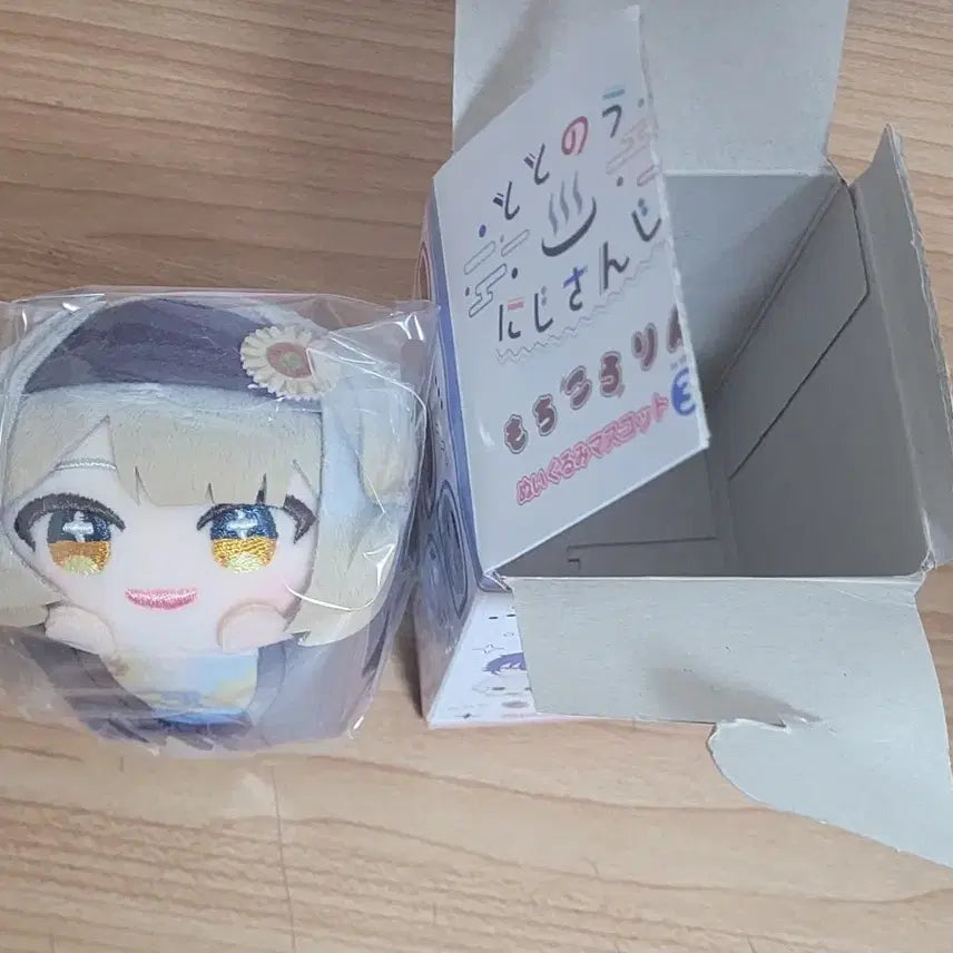 [BUNJANG] Nijisanji Mitarashi Dan Shioriha Ruri Gokurakutou Rakuspa Mochi Kororin Plush / 니지산지 미타라시단 시오리하 루리 극락탕 라쿠스파 모찌코로링 인형