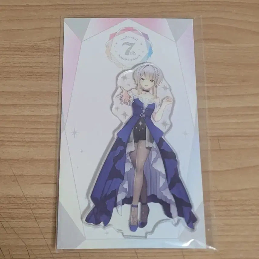 [BUNJANG] Nijisanji Mitaraishi Dan Shioriha Ruri 7th Anniversary Acrylic Stand (Sealed) / 니지산지 미타라시단 시오리하 루리 7주년 아크릴스탠드 미개봉