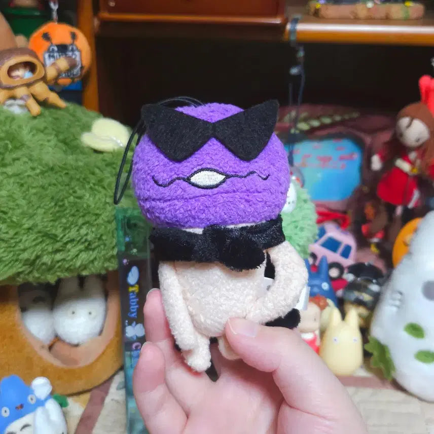 [BUNJANG] Authentic Japanese Retro Nameless Neko Doll Strap / [일본정품] 고전 양아치 망토 나메코 인형 스트랩