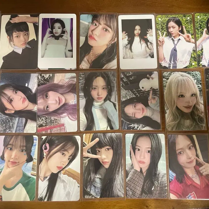 [BUNJANG] IVE Bundle Set (Wallet Included) Photocards / 아이브 포카 일괄 급처(지갑 포함) 택포