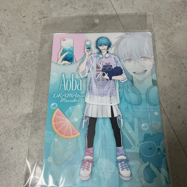 [BUNJANG] Dramatical Murder Aoba Clear Case / Dmmd 드라마티컬머더 아오바 HUB 콜라보 클리어 케이스