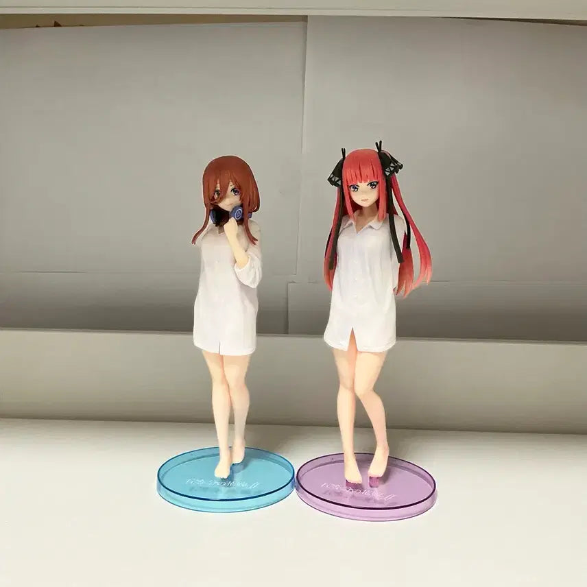 [BUNJANG] The Quintessential Quintuplets Nino &amp; Miku Figure Bundle (Box Included) / 5등분의 신부 니노,미쿠 피규어 일괄(박스O)