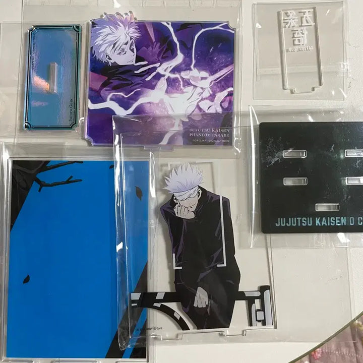 [BUNJANG] Jujutsu Kaisen Satoru Gojo Acrylic Stand Bundle Set / 주술회전 고죠 사토루 아크릴 일괄 무라사키 빅아크릴