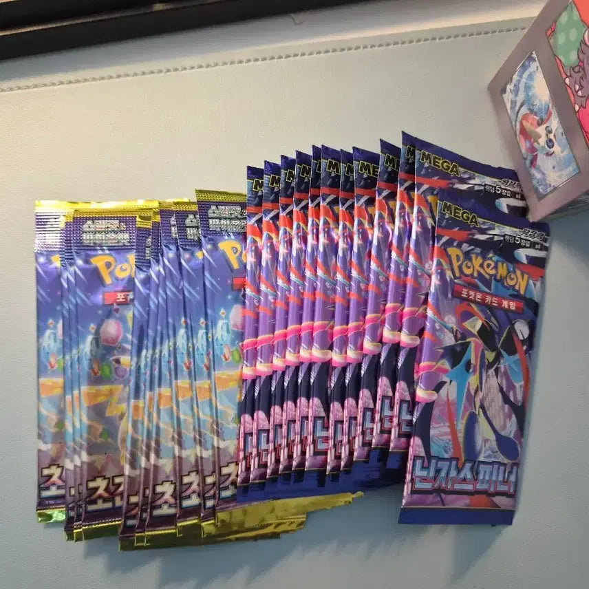 [BUNJANG] Pokemon Card Game Ninja Spirit &amp; Overload Brillance Booster Packs (20 Total) / 포켓몬카드 서치팩 닌자 스피릿 11개 초전브레이커 9개
