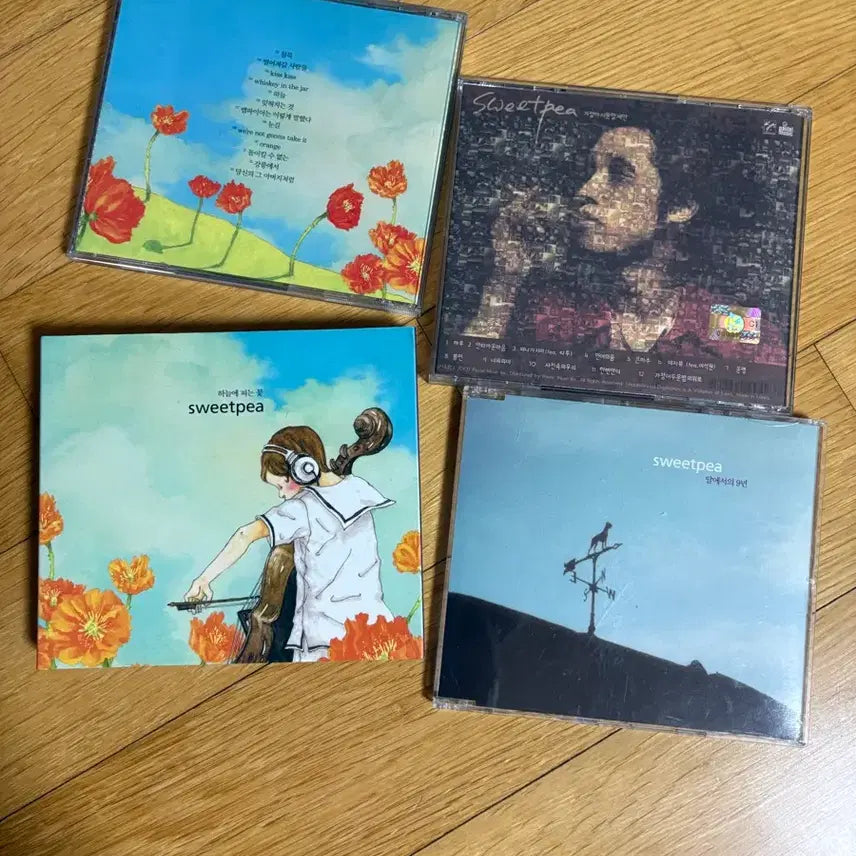 [BUNJANG] SweetPea 2nd &amp; 3rd Album Unsealed CD Set / 스위트피 개봉 cd 2집 3집