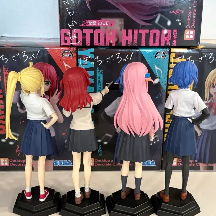 [BUNJANG] Bocchi the Rock! Sega Figures - Kita, Gotoh Hitori, Nijika, Ryo - Set / 봇치더락 봇치더록 세가 피규어 키타 고토 히토리 니지카 료 일괄