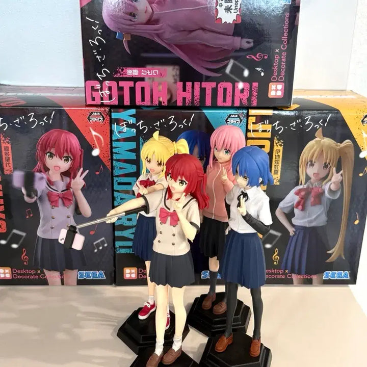 [BUNJANG] Bocchi the Rock! Sega Figures - Kita, Gotoh Hitori, Nijika, Ryo - Set / 봇치더락 봇치더록 세가 피규어 키타 고토 히토리 니지카 료 일괄