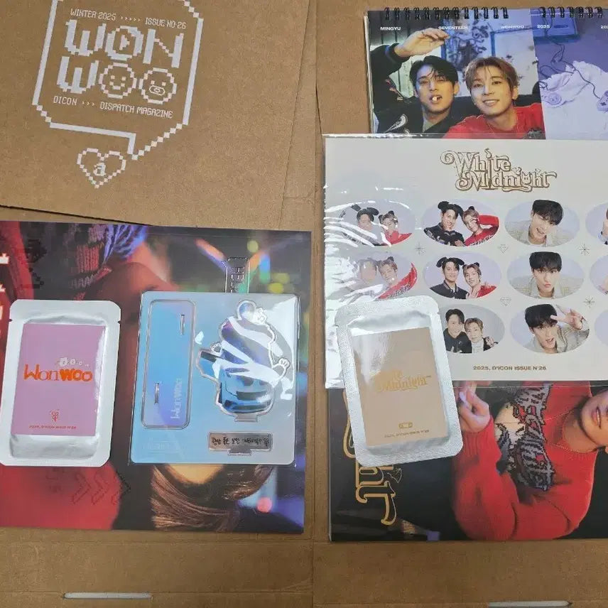 [BUNJANG] Seventeen DICON Bundle Set (Wonwoo, Wonwoo x Mingyu) / 세븐틴 디아이콘 (원우, 원우민규) 양도
