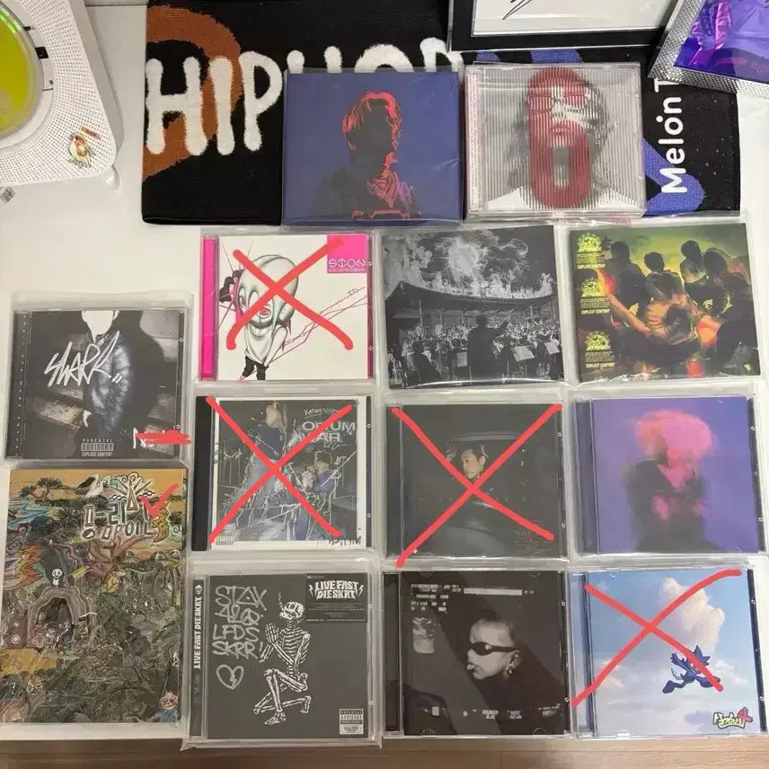 [BUNJANG] Korean Hip Hop CDs Bundle or Individual Sale / 국힙 CD 개별판매/일괄판매 (가격 적어뒀어요)