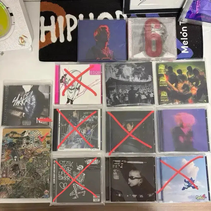 [BUNJANG] Korean Hip Hop CDs Bundle or Individual Sale / 국힙 CD 개별판매/일괄판매 (가격 적어뒀어요)