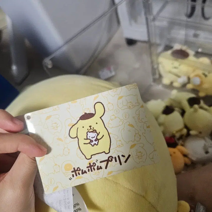 [BUNJANG] Pompompurin Medium Plush Mint Muffin / 폼폼푸린 누이 폼폼푸린 인형 중형 머핀 민트