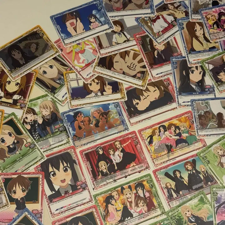 [BUNJANG] K-ON! Precious Memories Classic Bishoujo Card Bundle Set (56 Cards) / 급처) 케이온 프레셔스 메모리즈 고전 미소녀 카드 56장 일괄 판매