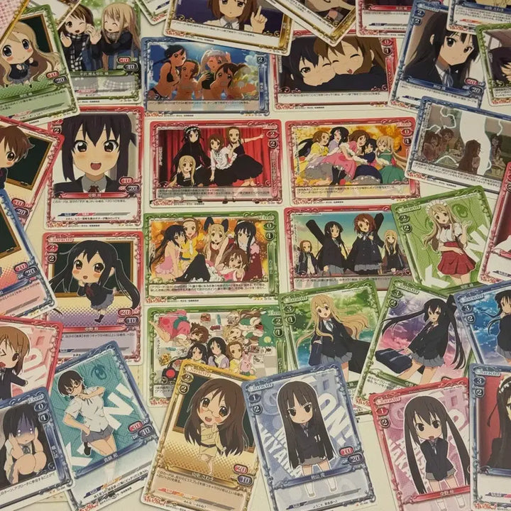 [BUNJANG] K-ON! Precious Memories Classic Bishoujo Card Bundle Set (56 Cards) / 급처) 케이온 프레셔스 메모리즈 고전 미소녀 카드 56장 일괄 판매