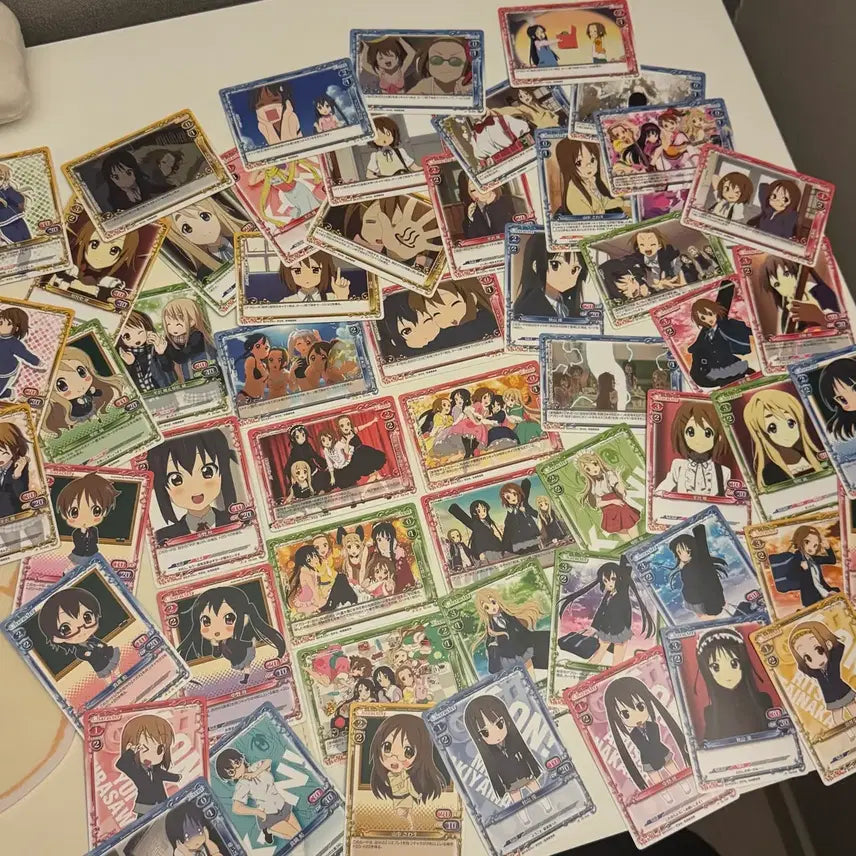 [BUNJANG] K-ON! Precious Memories Classic Bishoujo Card Bundle Set (56 Cards) / 급처) 케이온 프레셔스 메모리즈 고전 미소녀 카드 56장 일괄 판매