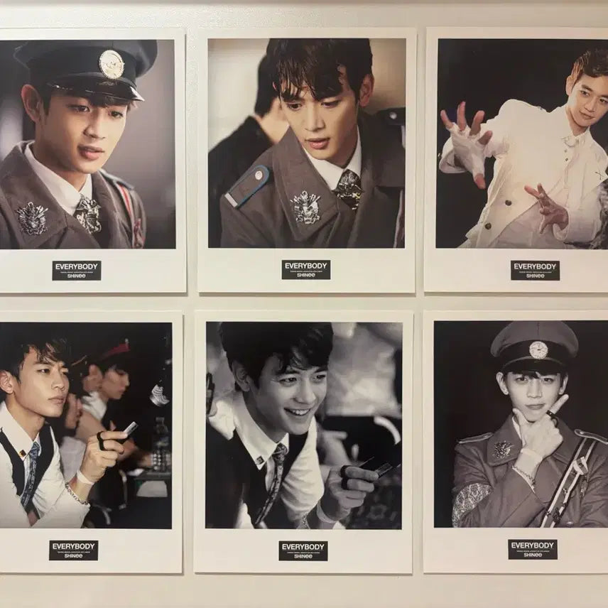 [BUNJANG] SHINee Everybody Minho Polaroid Bundle Set / 샤이니 에블바 민호 폴라로이드 일괄