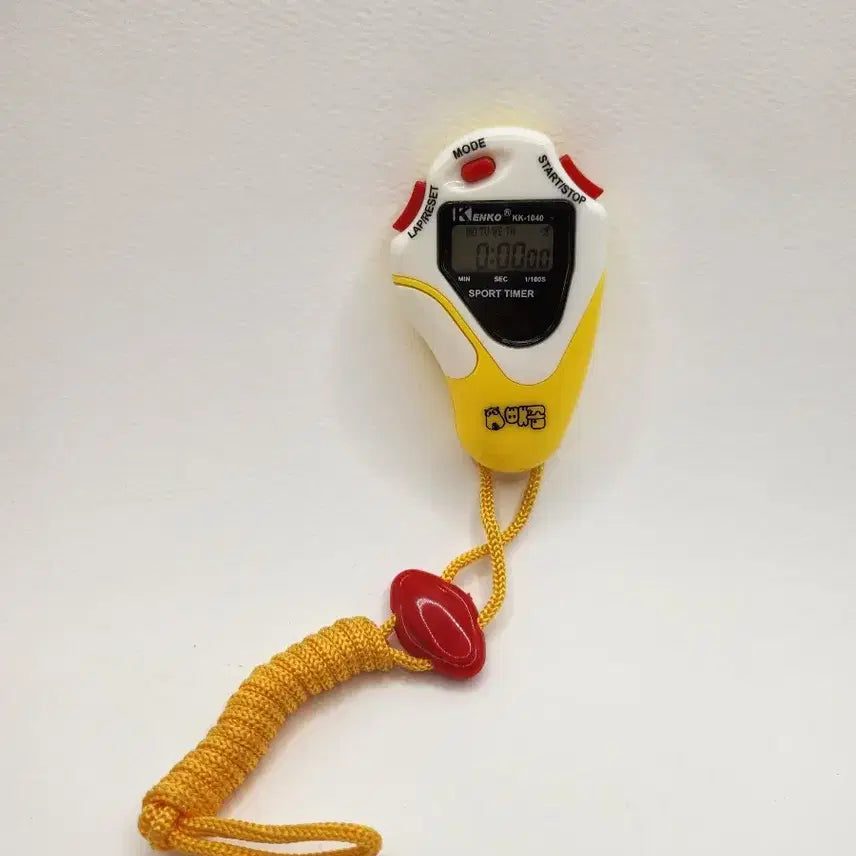 [BUNJANG] Peek-a-boo Stopwatch Necklace / [고전완구] 빼꼼 스탑워치 목걸이
