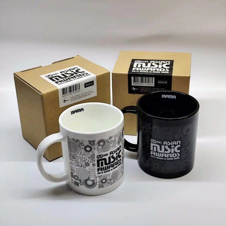 [BUNJANG] 2013 MAMA Hong Kong Official Original Mug Cup Set (Sealed) / [미개봉] 2013 Mnet ASIAN MUSIC AWARDS(MAMA) 머그컵 세트