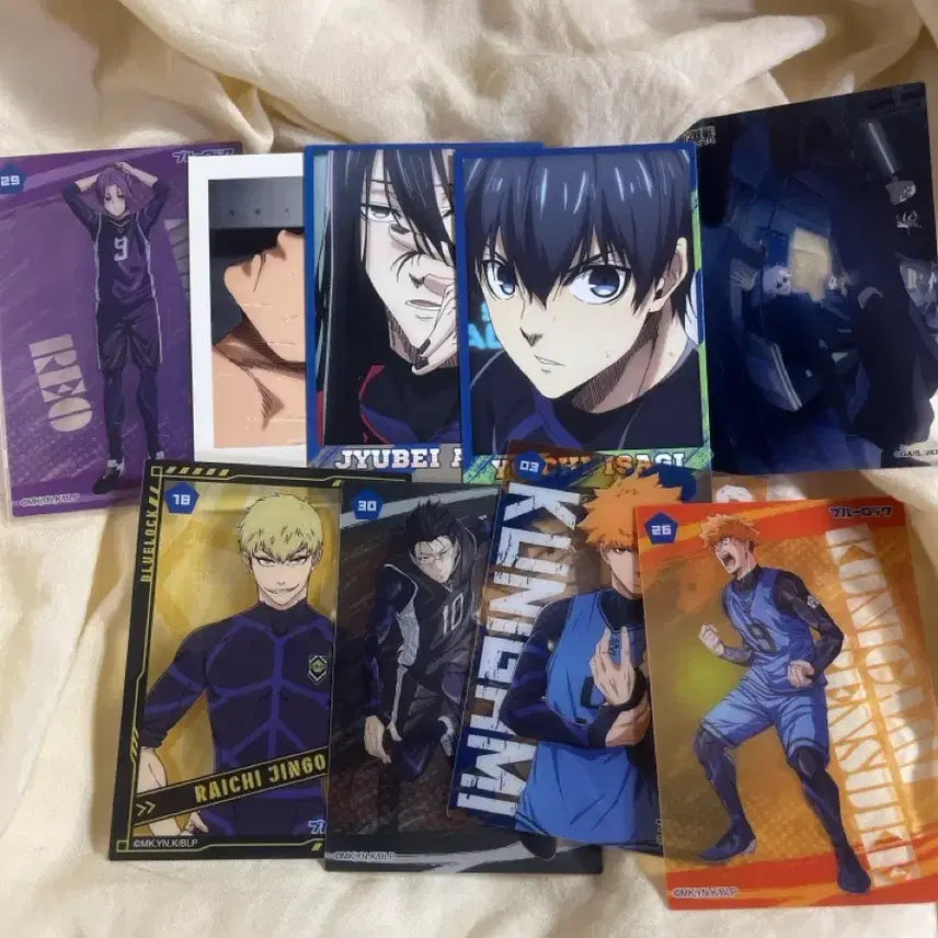 [BUNJANG] Blue Lock x Jujutsu Kaisen Clear Card Set / 블루록 주술회전 클리어카드 파샤