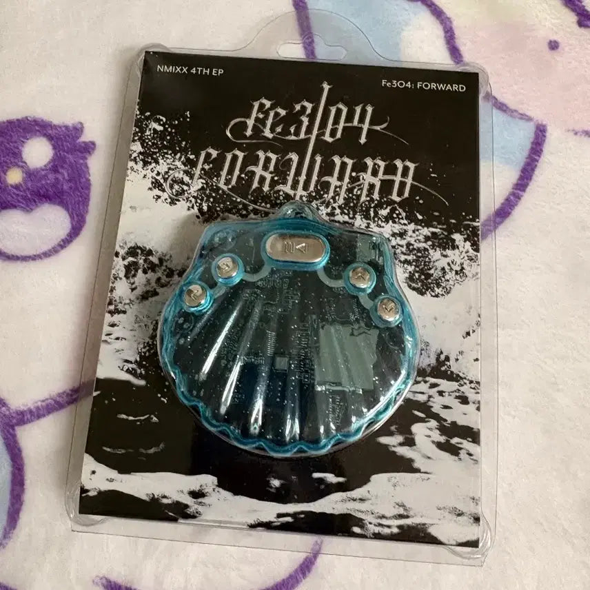 [BUNJANG] NMIXX Seashell MP3 Sky Blue Photocard Holder Sealed / 엔믹스 조개mp3 하늘색 미개봉 새상품