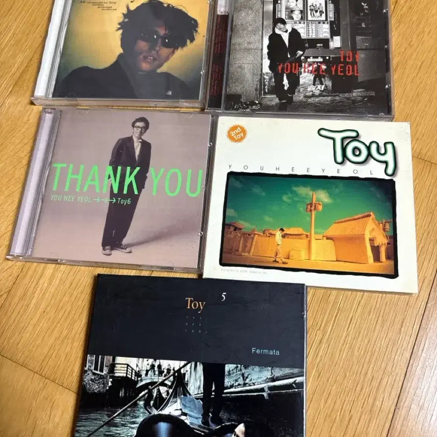 [BUNJANG] Toy 2nd to 6th Album Unsealed CD Bundle Set / 토이 2집 3집 4집 5집 6집 개봉cd