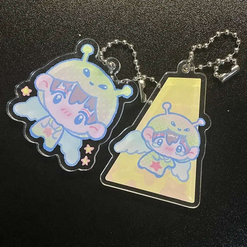 [BUNJANG] Park Jihoon Alien Wing Keyring / 박지훈 생카 외계윙 키링 양도 판매