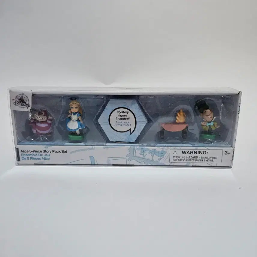 [BUNJANG] Disney Alice 5-Piece Story Pack Set (Mystery Figure Included) / 디즈니 앨리스 5종 스토리 팩 세트