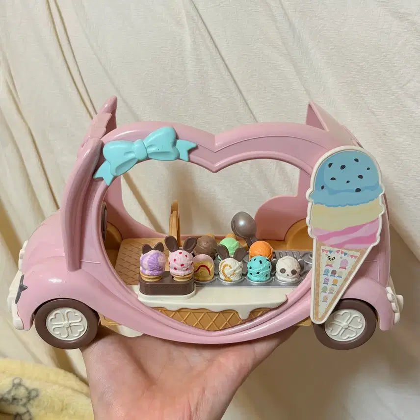 [BUNJANG] Sylvanian Families Ice Cream Van Car 5651 / 실바니안 아이스크림벤 자동차 5651