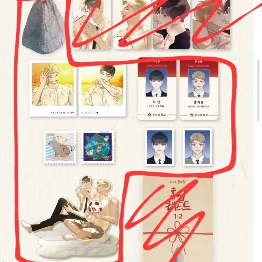 [BUNJANG] Hongsil Quest Novel Special Edition Set / 홍실퀘스트 단행본 특전 원가 양도
