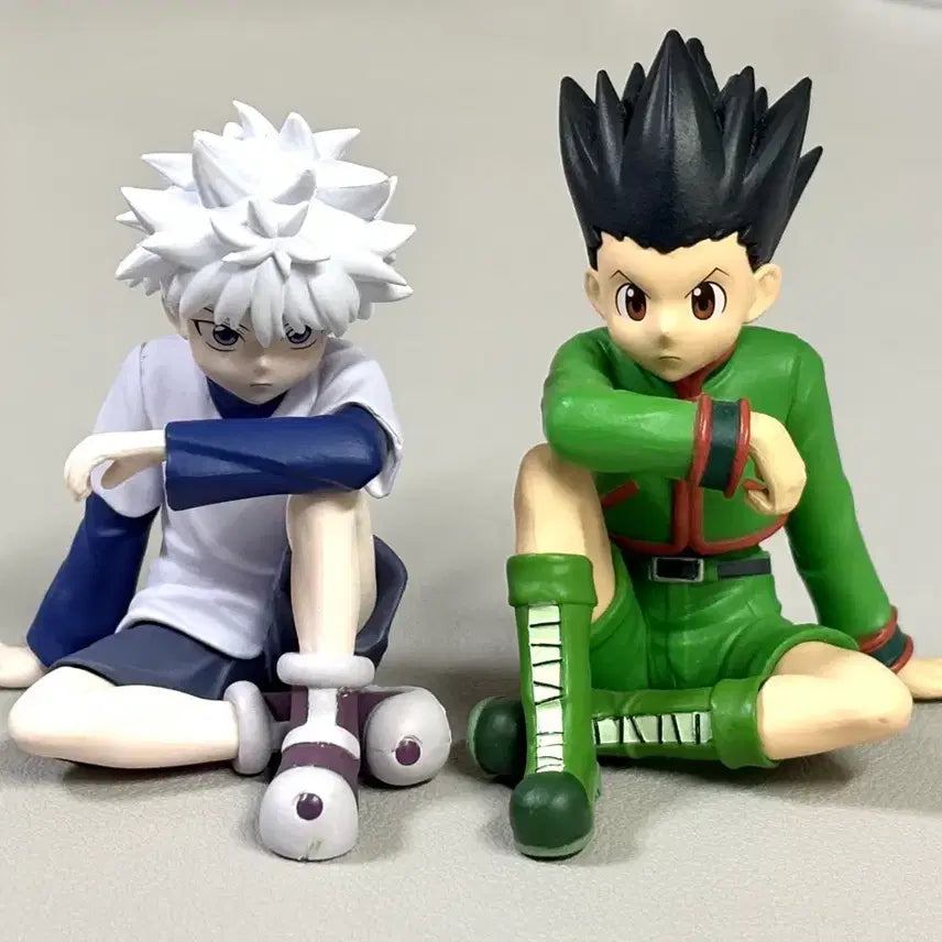 [BUNJANG] Hunter x Hunter Swarasetai Gacha Figures Gon &amp; Killua Bundle Set / 헌터헌터 스와라세타이 가챠 피규어 곤 키르아 일괄