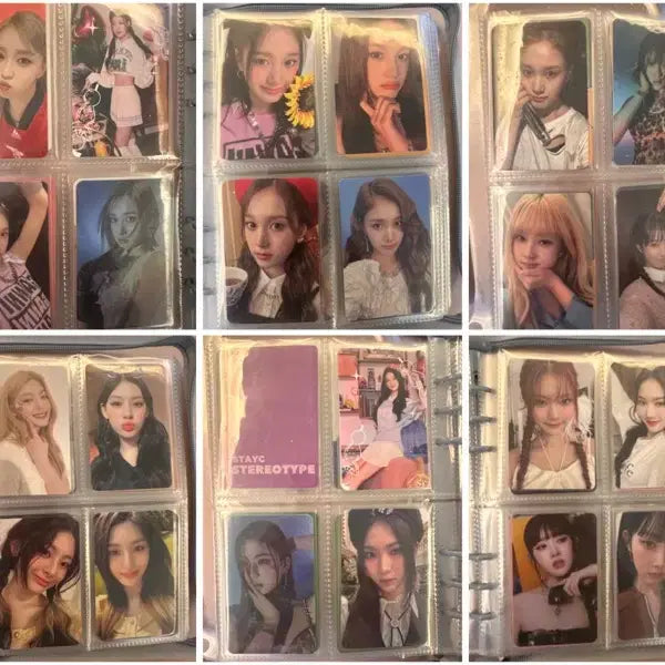 [BUNJANG] STAYC Photocard Bundle Set (Approx. 140 pcs) / 스테이씨 포토카드대량 양도 약140장