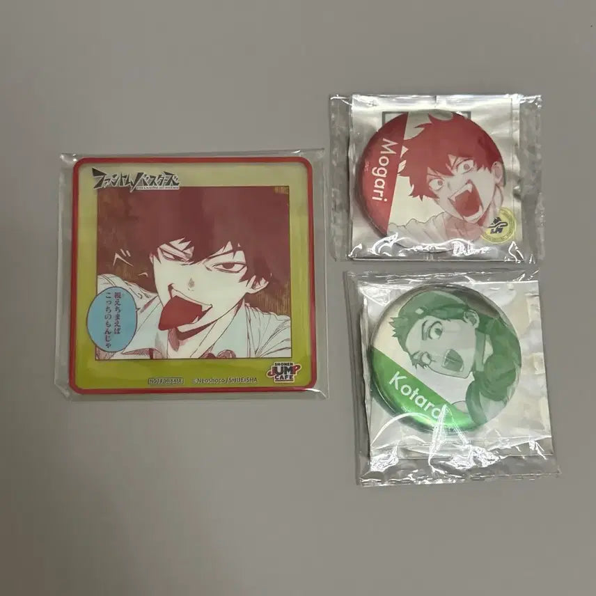 [BUNJANG] Fanverse Phantom Busterz Shishikuno Mogari Jump Cafe Acrylic Coaster Bundle Set / 팬버스 팬텀버스터즈 시시쿠노 모가리 jump cafe 아크릴 코스터 일괄