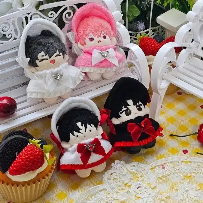 [BUNJANG] Butter Melon Magical Bong Bong Devil Bong Bong Pink Black 5cm Doll Wardrobe / 솜인형 옷장 매지컬봉봉 데빌봉봉 핑크블랙
