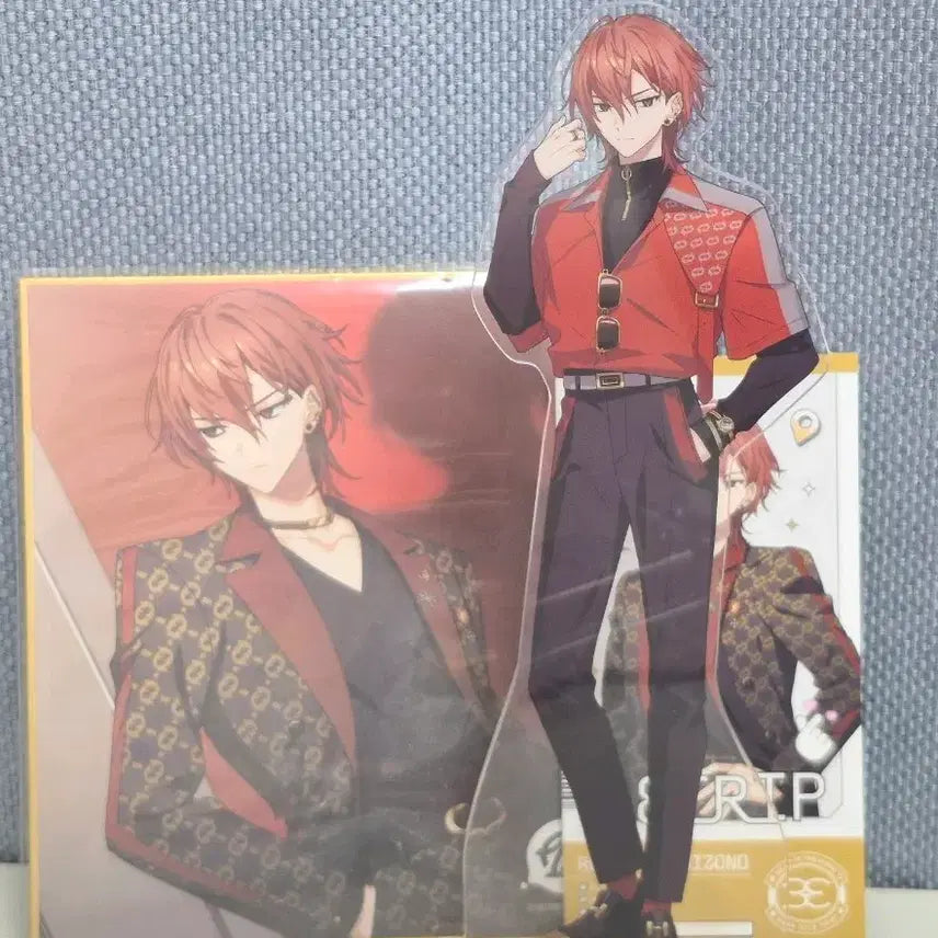 [BUNJANG] Nishizono Renga Acrylic Stand &amp; Paper Goods Bundle / 에이트리 니시조노 렌가 아크릴 스탠드, 지류굿즈 일괄