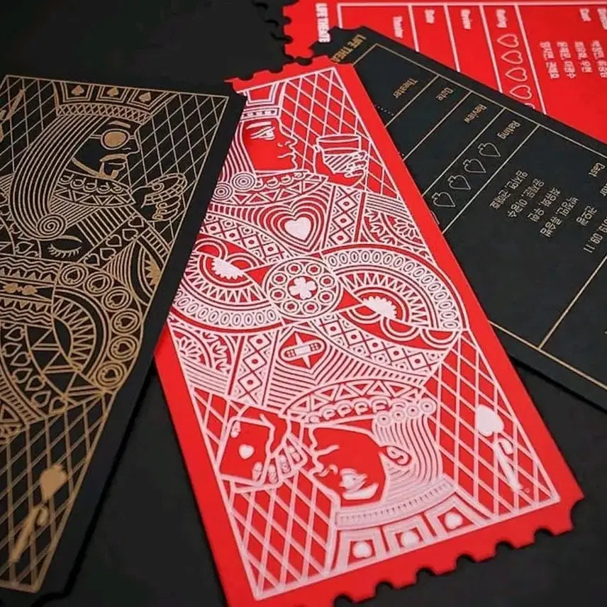 [BUNJANG] Tazza Original Ticket OT (Red Version) / 타짜 오리지날 티켓 오티 팝니다 (빨강 버전만 있음)