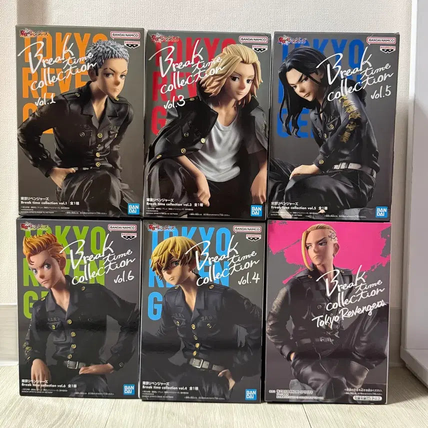 [BUNJANG] Tokyo Revengers Break Time Figure Complete Set / 도쿄 리벤저스 브레이크타임 피규어 전종 세트 도리벤