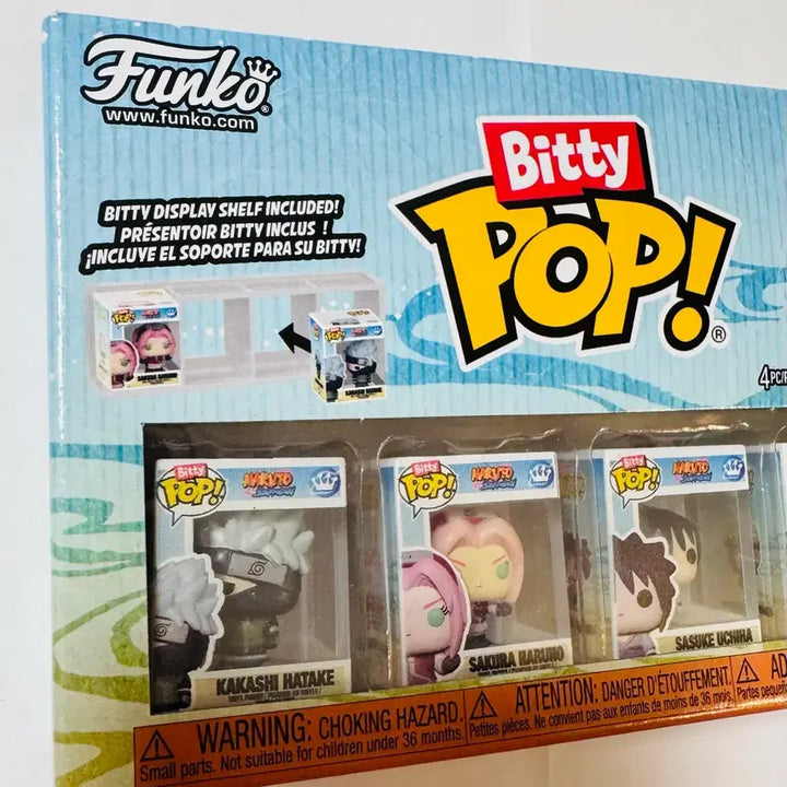 [BUNJANG] Funko Bitty Pop! Naruto Shippuden Mini Figures (Kakashi, Sakura, Sasuke, Naruto) / Funko Pop! 비티팝 나루토 질풍전. 카카시, 사쿠라, 사스케, 나루토 등