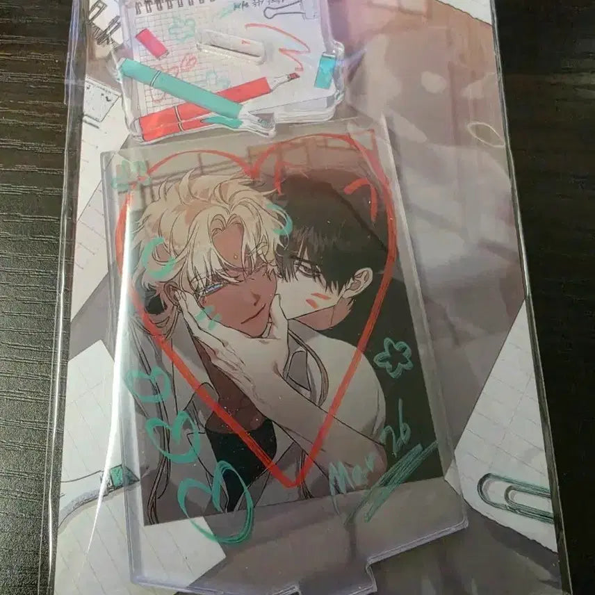 [BUNJANG] Baekya Baekya New Semester CC Acrylic Stand (Photocard Included) Sealed / (포카O) 백야의꽃길 백야 신학기 CC 아크릴 스탠드 미개봉 판매합니다