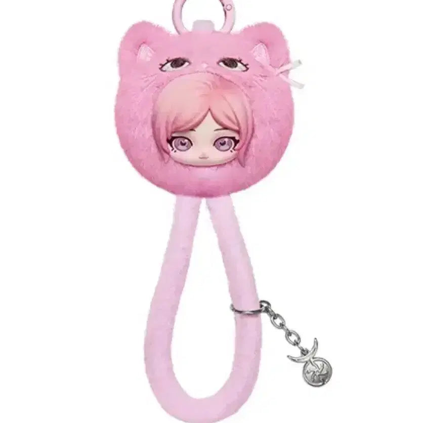 [BUNJANG] Pop Mart Aespa Fluffy Giselle Secret Strap / 정품 새상품)팝마트 에스파 플러피 지젤 젤블냥이 시크릿 스트랩