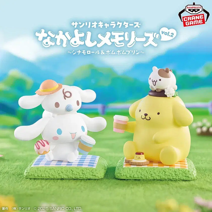 [BUNJANG] Sanrio Cinnamoroll Nakayoshi Memories Figure Series 2 (Banpresto) / 미개봉) 시나모롤 밀크 나카요시 메모리즈 피규어 2탄 산리오 반프레스토