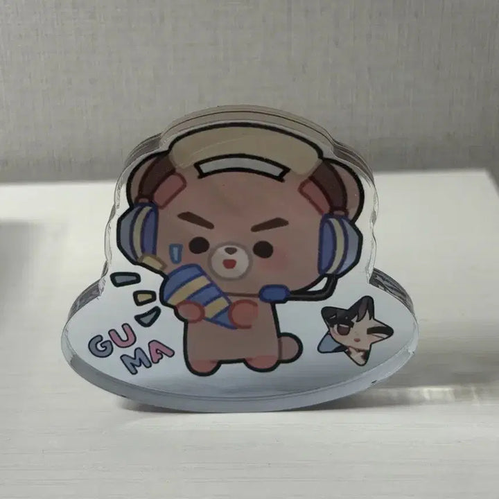 [BUNJANG] KumaYusi Acrylic Stand + Keyring Bundle Set / 일괄) 구마유시 아크릴스탠드+키링 판매