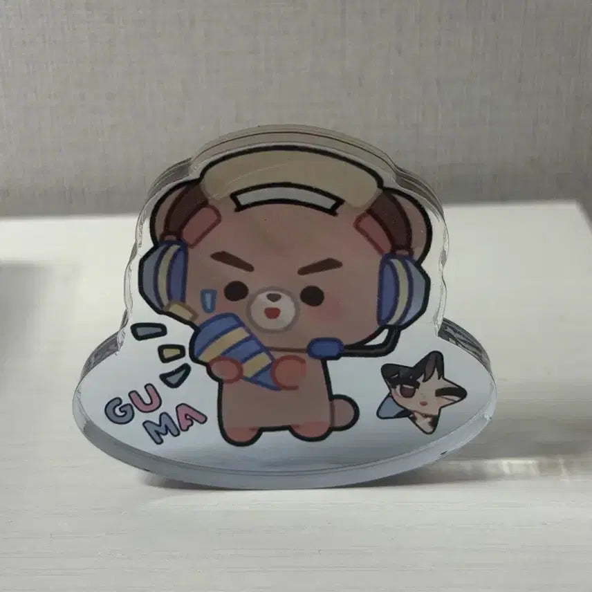 [BUNJANG] KumaYusi Acrylic Stand + Keyring Bundle Set / 일괄) 구마유시 아크릴스탠드+키링 판매