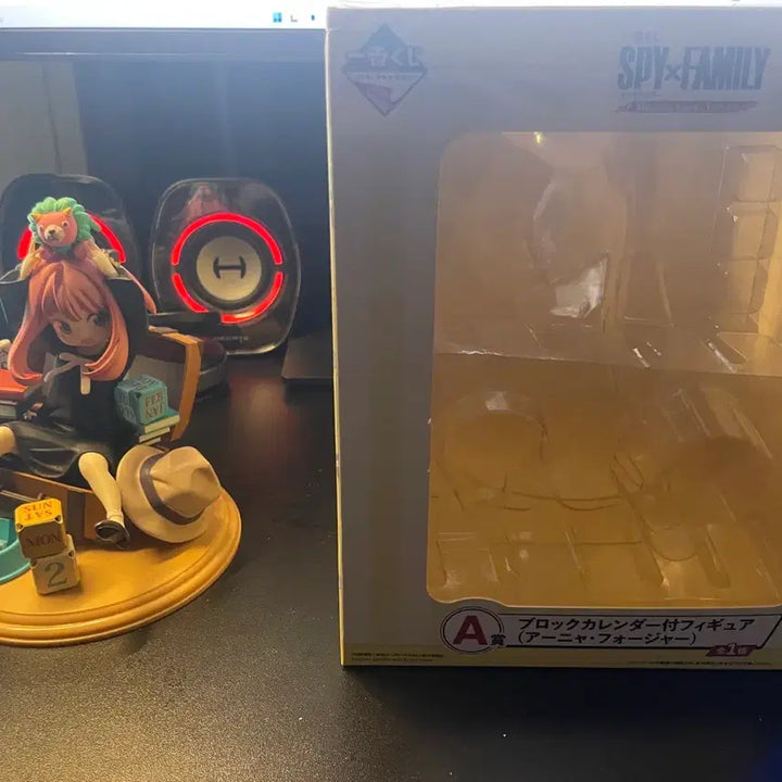 [BUNJANG] Ichiban Kuji Spy x Family Anya Forger Block Calendar - Mission Start! A Prize / 제일복권 스파이 패밀리 -Mission Start!- A상 아냐 포저 블록 캘린더