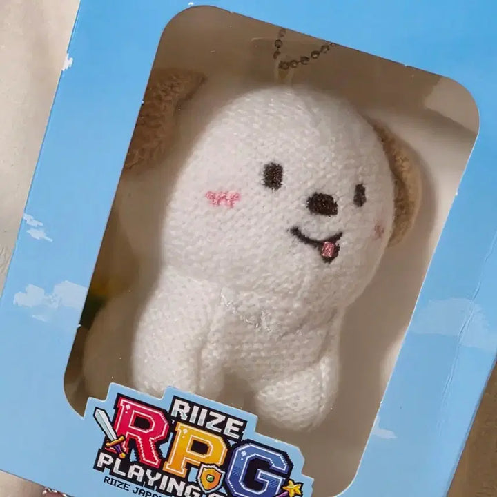 [BUNJANG] RIIZE Anton Meongryongi Crochet Doll Keychain / 라이즈 앤톤 멍룡이 뜨개 인형 키링 (일본 팬미팅 RPG PLAYING GAME MD 마스코트홀더 )
