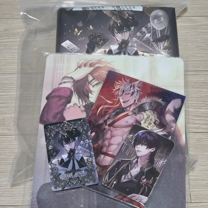 [BUNJANG] Harvest Boys Illustration Book &amp; Goods Set / 재배소년 일러스트북, 굿즈, 쿠폰 세트