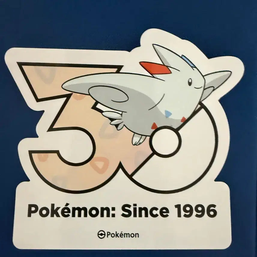 [BUNJANG] Pokemon 30th Anniversary Sticker - Togekiss / 포켓몬스터 30주년 스티커 - 토게키스