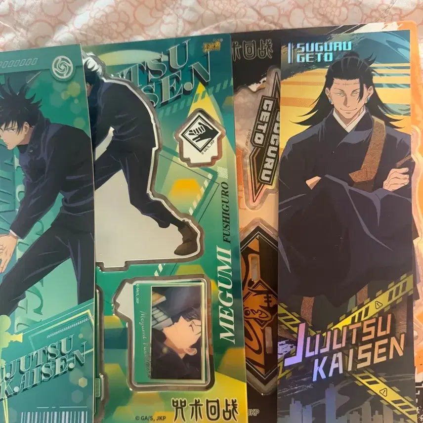 [BUNJANG] Jujutsu Kaisen Megumi Fushiguro &amp; Suguru Geto Acrylic Stand / 메구미 게토 아크릴 스탠드