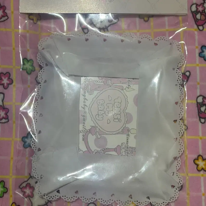 [BUNJANG] Tenshi My Baby Toploader Pink White Photocard Holder / 텐시마이베이비 탑로더 흰색 핑크 포토카드 홀더 미개봉