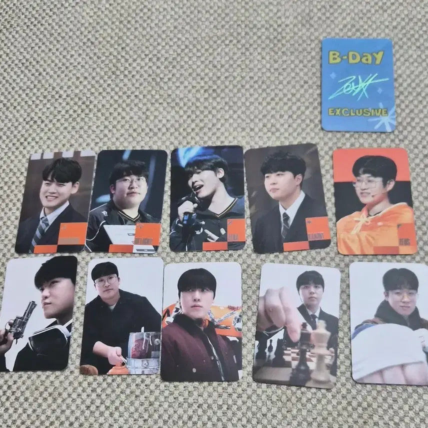 [BUNJANG] HLE 2026 LCK Fan Fest Photocard Set (Zeus, Canavi, Zeka, Delight) / 새상품] 2026 LCK 팬페스트 한화생명 HLE 포카 세트 (제우스 카나비 제카 딜라이트)